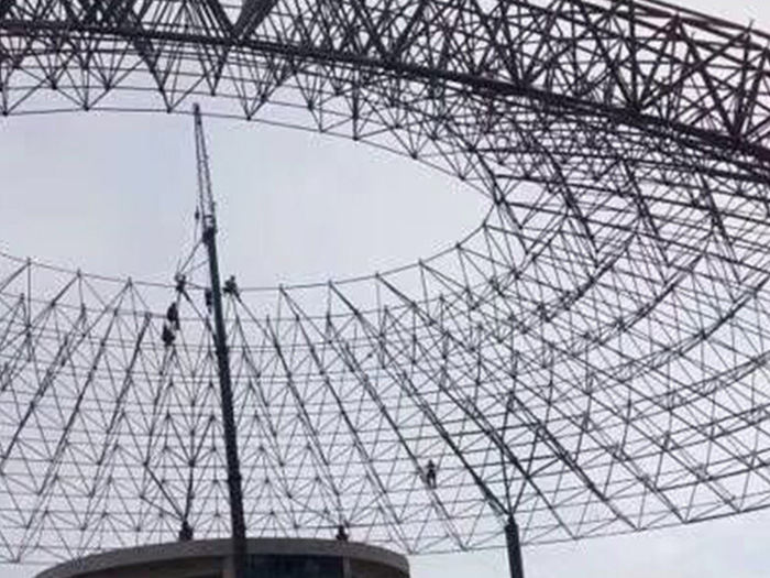 漯河篮球馆球形网架厂家价格